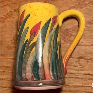 LHP handmade coffee/tea mug w/artist sign stamped